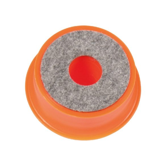 Paleta Air Hockey portocalie de 10 cm