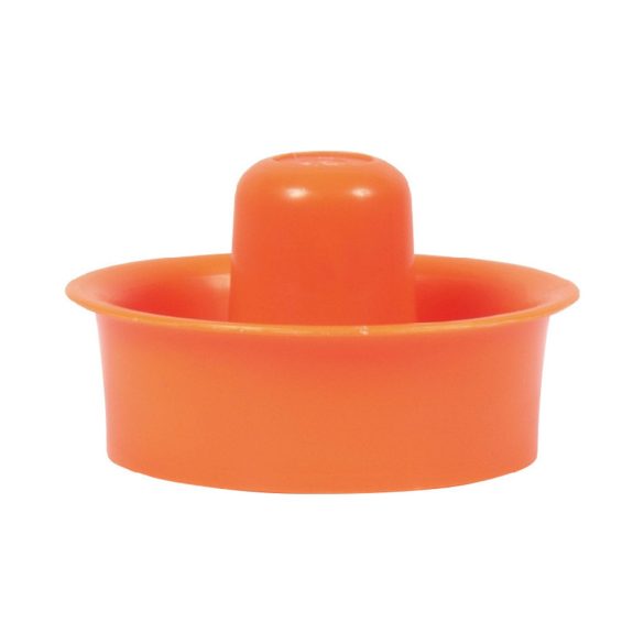Paleta Air Hockey portocalie de 10 cm