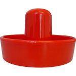 Paleta air hockey tip taifun, rosie, cu diametrul de 10,5 cm
