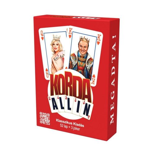 KORDA ALL IN – Carte de joc franceza clasica (52 de carti + 3 Jokeri)