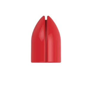   L-Style Shell Lock Ring, inele de fixare pentru fluturasi darts, rosii, 6 bucati