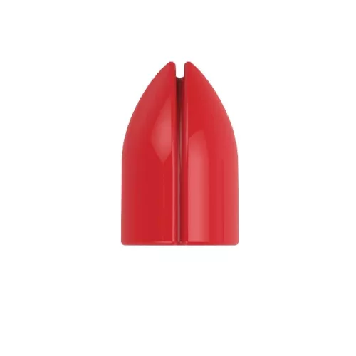 L-Style Shell Lock Ring, inele de fixare pentru fluturasi darts, rosii, 6 bucati