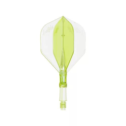Tija darts L-Style L-System L1 330, galben neon 35mm
