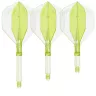 Tija darts L-Style L-System L1 330, galben neon 42mm