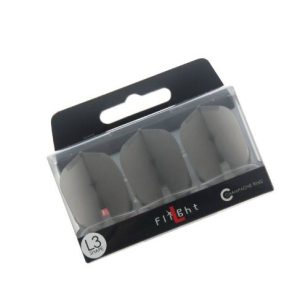 Fluturasi darts L-Style L3 Forma transparent negru