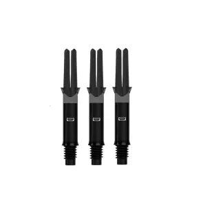 Tija darts L-Style Silent Slim rotativ, negru 35mm