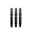 Tija darts L-Style Silent Slim rotativ, negru 35mm