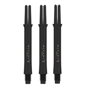 Tija darts lunga L-Style Carbon 330, negru 49mm