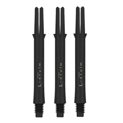 Tija darts lunga L-Style Carbon 330, negru 49mm