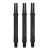 Tija darts lunga L-Style Carbon 330, negru 49mm