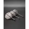   Fluturas si tija darts L-Style L-System L1 190, transparent negru 35mm
