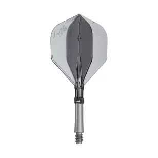   Fluturas si tija darts L-Style L-System L1 260, transparent negru, 42mm