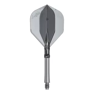   Fluturas si tija darts L-Style L-System L1 330, transparent negru, 49mm