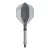 Fluturas si tija darts L-Style L-System L1 330, transparent negru, 49mm