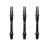 Tija darts L-style Locked Slim negru 37mm