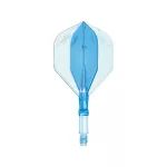 Fluturas si tija darts L-Style L-System L1 190, transparent albastru, 35mm