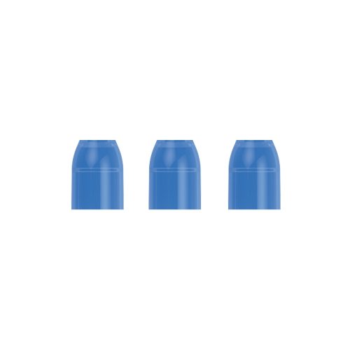 Protectie tija darts L-Style Champagne, albastru inchis 6buc