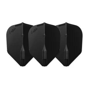   Fluturasi darts L-Style L3 Forma EZ negru cu protector tija integrata