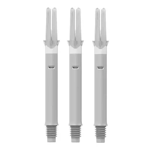  Tija darts L-Style Straight Spin 330 rotativ, alb , mediu, 47mm