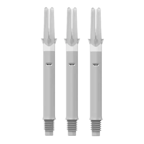  Tija darts L-Style Straight Spin 330 rotativ, alb , mediu, 47mm