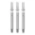  Tija darts L-Style Straight Spin 330 rotativ, alb , mediu, 47mm