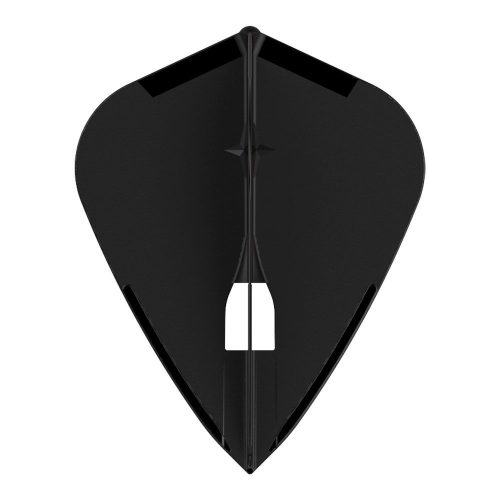 Fluturasi darts L-Style Pro L4 Kite, negru