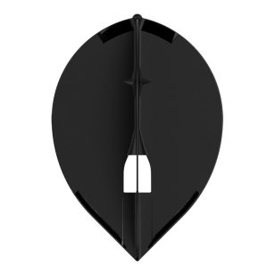 Fluturasi darts L-Style Pro L2 Teardrop, negru
