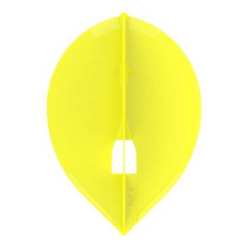 Fluturasi darts L-Style Pro L2 Teardrop, galben