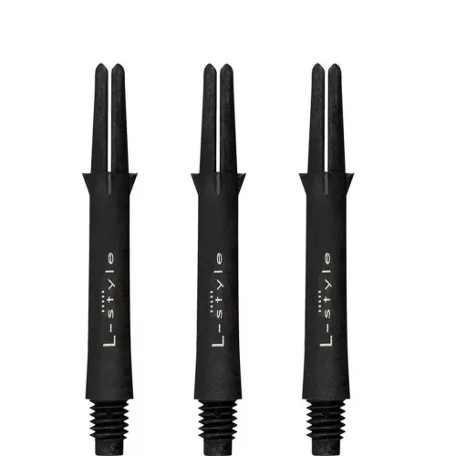 Tija darts L-Style Carbon 225, negru 36mm