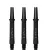 Tija darts L-Style Carbon 225, negru 36mm