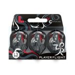 Fluturasi darts L-Style Pro L3 jucator V1 - Adam Stella, negru