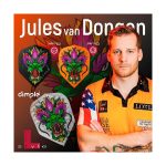 Fluturas darts L-Style L3 pro Jules Van Dongen, portocaliu