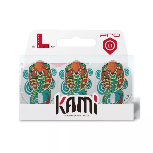Fluturas darts L-Style l1 Kami Deta Hedman V3 alb