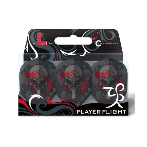 Fluturas darts L-Style L1Pro Ryan Searle V2, negru transparent