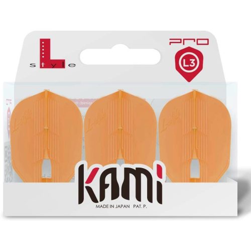 Fluturasi darts L-Style L3 Forma Kami portocaliu