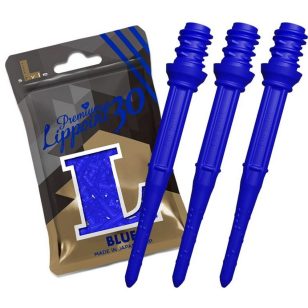 Varf darts plastic L-Style Premium LipPoint albastru, lung 30mm, 2BA / 30 buc