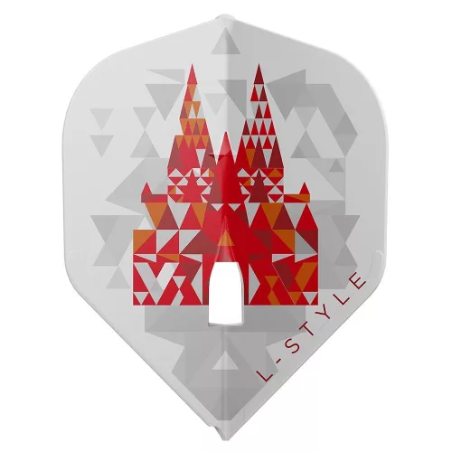 Fluturas darts L-Style L1Pro Florian Hempel V2, alb