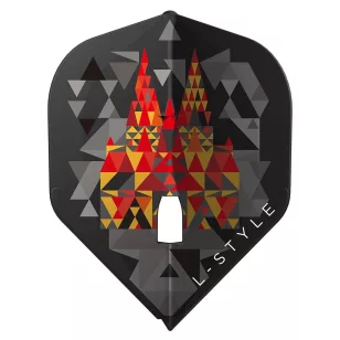 Fluturas darts L-Style L1Pro Florian hempel V2, negru
