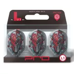 Fluturas darts L-Style L1Pro Ryan Searle V4, transparent negru