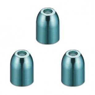 Protectie tija darts L-Style Premium metal Champagne, Aqua-albastru 3buc