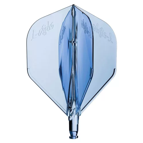 Fluturas darts L-Style L-System 1P L1, albastru transparent 1 buc