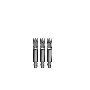   Tija darts L-Style L-System 3P 225, negru transparent 35mm scurt