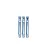 Tija darts L-Style L-System 3P 330, albastru transparent 47mm