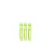 Tija darts L-Style L-System 3P 225, galben neon 35mm