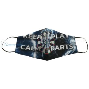 Masca darts KEEP CALM & PLAY DARTS