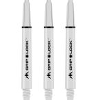 Tija darts Mission GripLock, alb, 48mm, lung