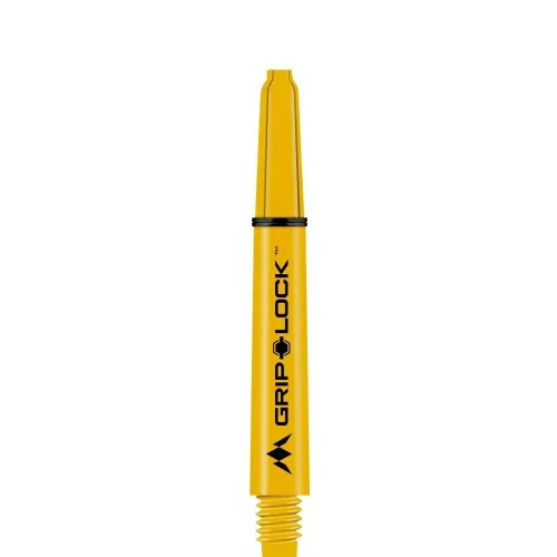 Tija darts Mission GripLock, galben, 48mm, lung