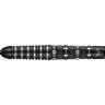 Set sageti darts Mission steel Kuro 22g, black, M3, rear iso-grip, 95% wolfram