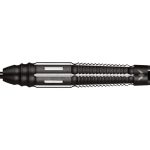 Set sageti darts Mission steel Kuro 21g, black, M4, rear taper, 95% wolfram