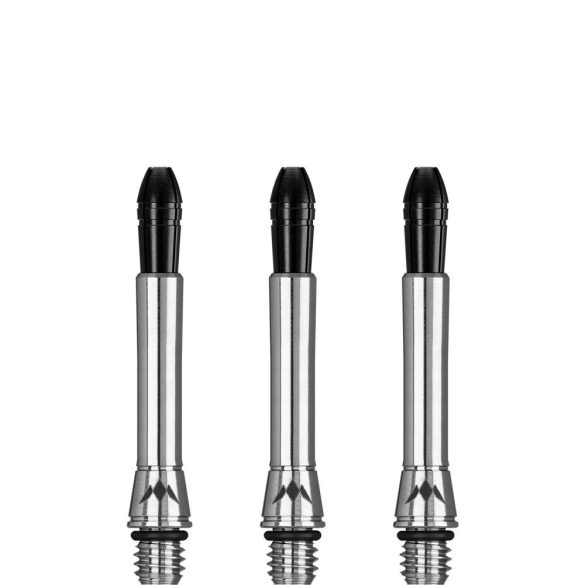 Tija darts Mission Titan Fox, titanium, argintiu marimea, negru top preschimbabil, scurt, 23mm